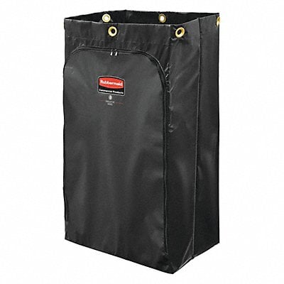 Janitorial Cart Vinyl Bag 24 gal Cap Blk MPN:1966720