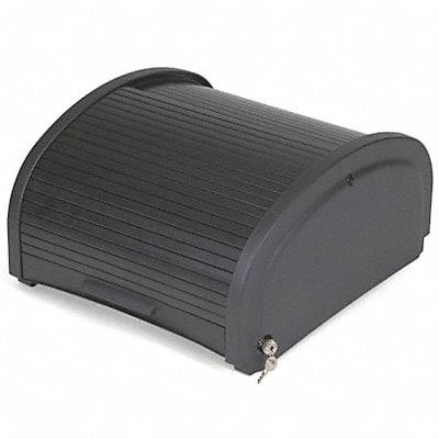 Locking Security Hood 9 1/2 in L Black MPN:FG9T8600BLA