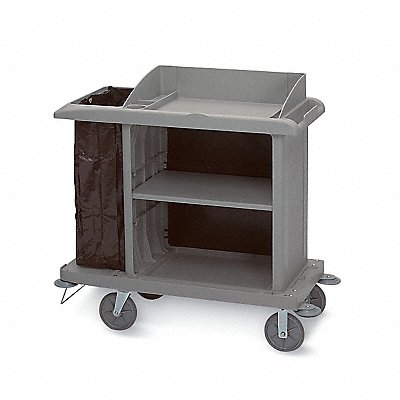 Housekeeping Cart 50 H 34 gal Cap. MPN:FG619000BLA