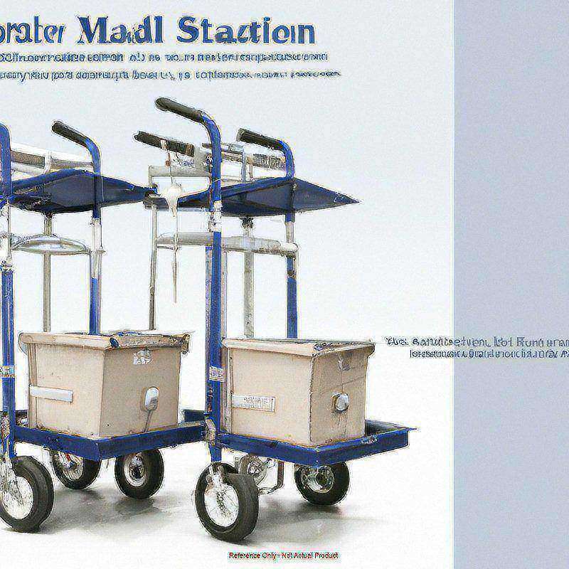 Housekeeping Cart w/Doors and Bag MPN:FG619200BLA