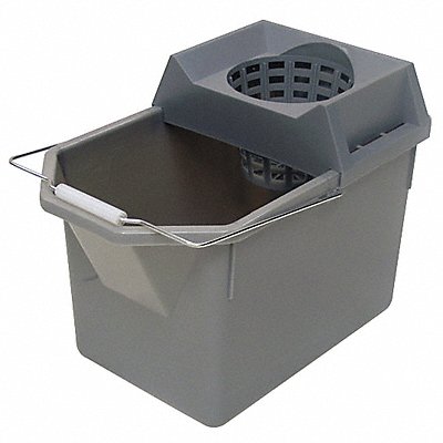 Bucket and Strainer Gray 3 3/4 gal MPN:FG619400STL