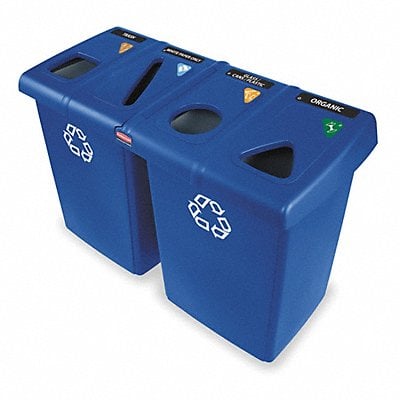 Recycling Station Blue 92 gal. MPN:1792372