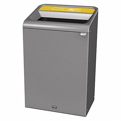 Recycle Container Rectangle 33 gal Gray MPN:1961505