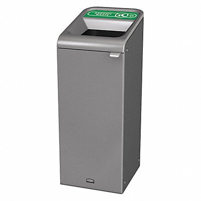 Recycle Container Rectangle 15 gal Gray MPN:1961620