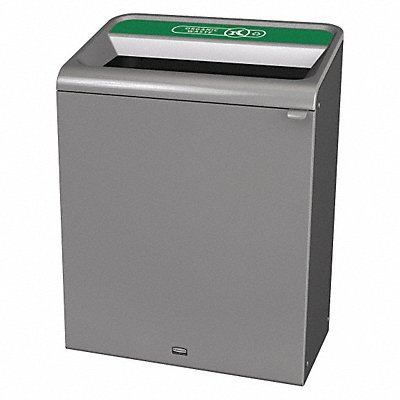 Recycle Container Rectangle 45 gal Gray MPN:1961683