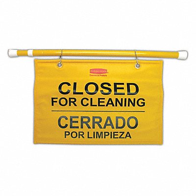 Safety Sign Closed for Cleaning MPN:FG9S1600YEL