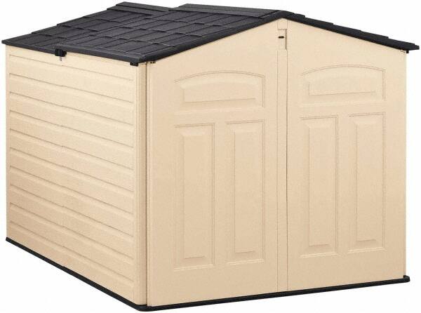 4 Ft. 9 Inches Wide x 4 Ft. 5 Inches High x 6 Ft. 4 Inches Deep Resin Slide Lid Storage Shed MPN:1800005