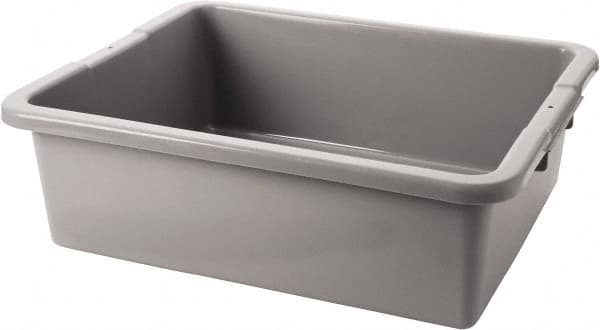 Polyethylene Storage Tote: MPN:FG334992GRAY