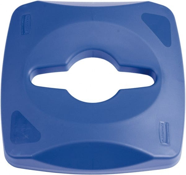 Trash Can & Recycling Container Lid: Square, For 23 gal Recycle Container MPN:1788374