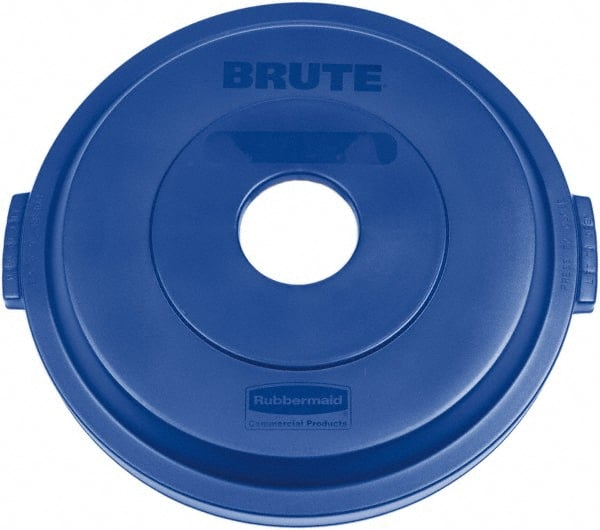 Trash Can & Recycling Container Lid: Round, For 32 gal Recycle Container MPN:1788376