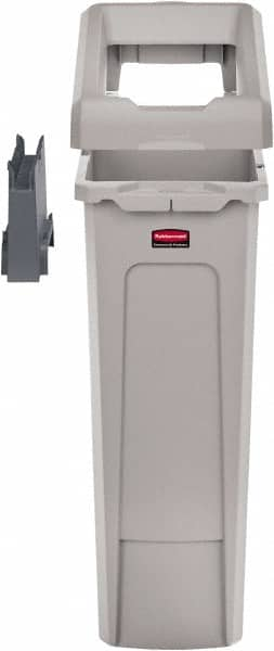 Trash Can & Recycling Container Lid: Square, For 23 gal Recycle Container MPN:2007913