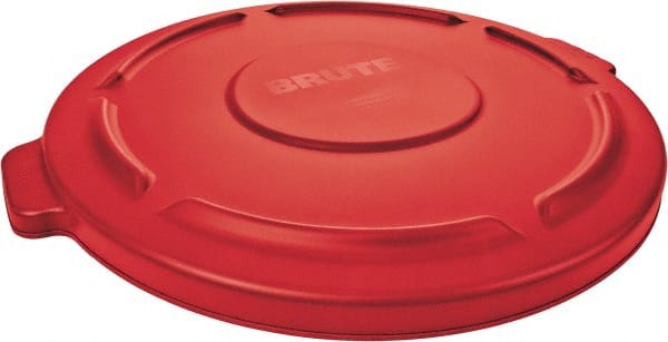 Trash Can & Recycling Container Lid: Round, For 20 gal Trash Can MPN:FG261960RED