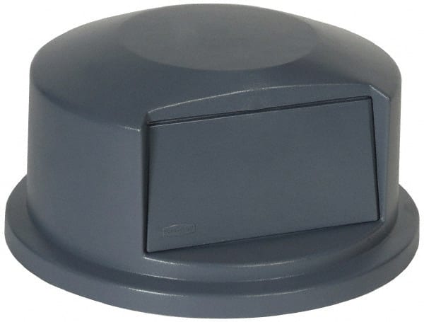 Dome Lid: Round, For 44 gal Trash Can MPN:FG264788GRAY