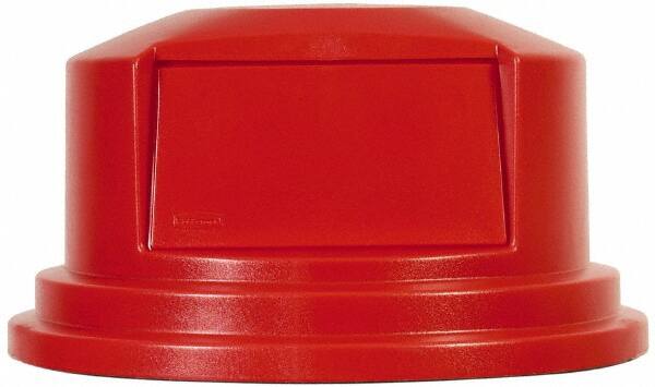 Dome Lid: Round, For 55 gal Trash Can MPN:FG265788RED