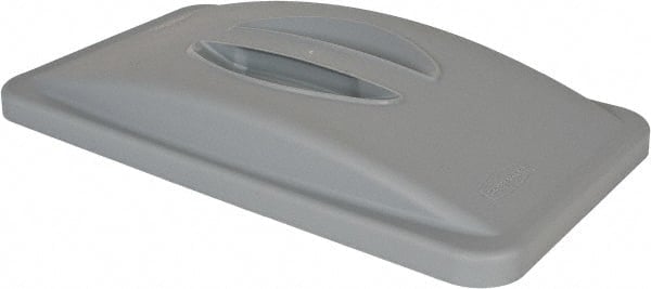 Trash Can & Recycling Container Lid: Rectangle, For 15.88 gal Trash Can MPN:FG268888LGRAY