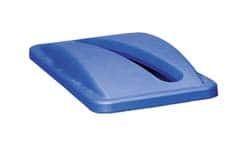 Trash Can & Recycling Container Lid: Rectangle, For 15.88 gal Recycle Container MPN:FG270388BLUE