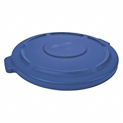 J2224 Trash Can Top Flat Snap-On Closure Blue MPN:FG263100BLUE