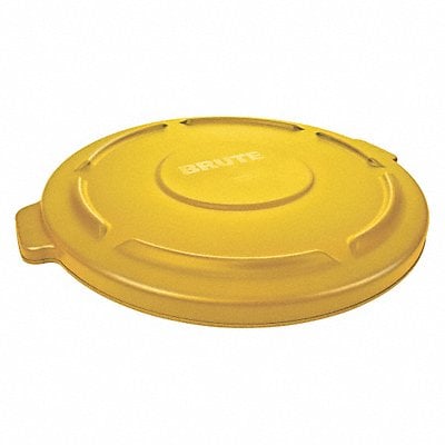 J2224 Trash Can Top Flat Snap-On Closure Ylw MPN:FG263100YEL