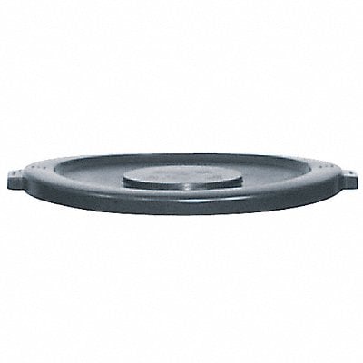 D1937 Trash Can Top Flat Snap-On Closure Gray MPN:FG264560GRAY