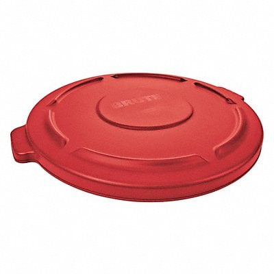 J6004 Trash Can Top Flat Snap-On Closure Red MPN:FG265400RED