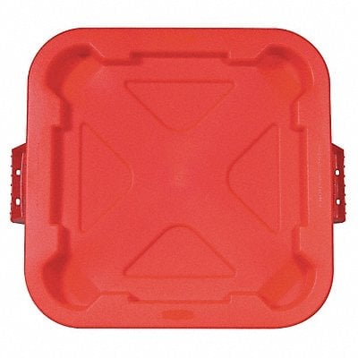 Trash Can Top Flat Snap-On Closure Red MPN:FG352900RED