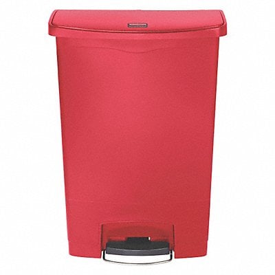 Trash Can Rectangular 24 gal Red MPN:1883570