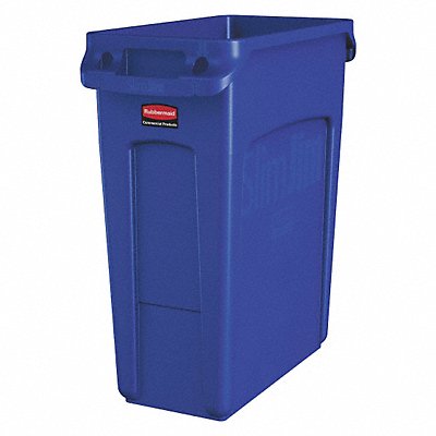 J6250 Utility Container 16 gal Plastic Blue MPN:1971257