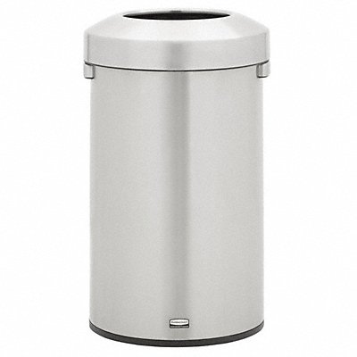 Trash Can Round Silver 23 gal MPN:2147584