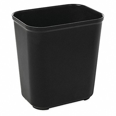 F8449 Wastebasket Rectangular 7 gal Black MPN:FG254300BLA