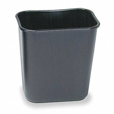 F9114 Wastebasket Rectangular 3-1/4 gal Black MPN:FG295500BLA