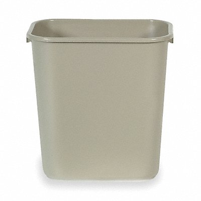 F9113 Wastebasket Rectangular 7 gal Beige MPN:FG295600BEIG