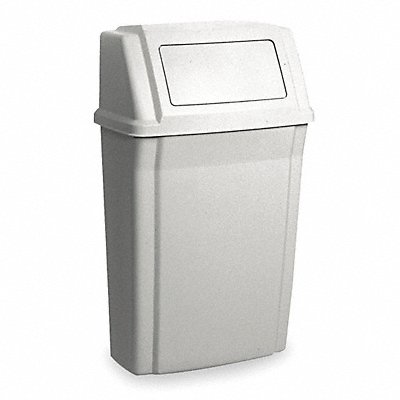 Trash Can Rectangular 15 gal Beige MPN:FG782200BEIG