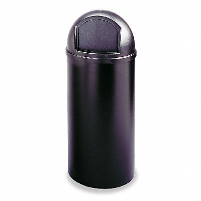 Trash Can Round 15 gal Black MPN:FG816088BLA