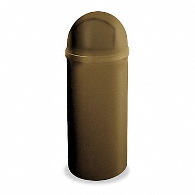 Trash Can Round 15 gal Brown MPN:FG816088BRN