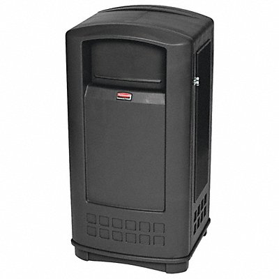 Trash Can 35 gal Black Plastic MPN:FG9P9000BLA