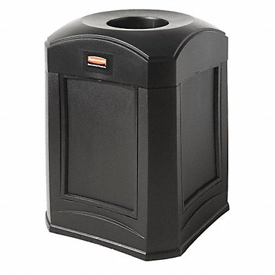 Trash Can 35 gal Black Plastic MPN:FG9W0200BLA