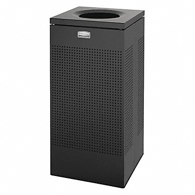 Trash Can Square 24 gal Black MPN:FGSC14EPLTBK