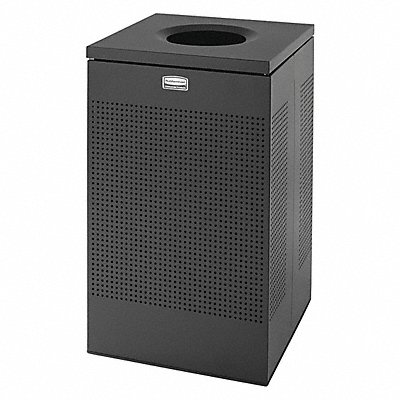 Trash Can Square 20 gal Black MPN:FGSC18EPLTBK