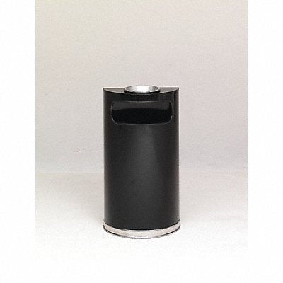 Ashtray/Trash Can 9 gal Black Chrome MPN:FGSO8SU20PLBK