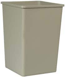 Trash Can: 35 gal, Square, Gray MPN:0500497/0500491