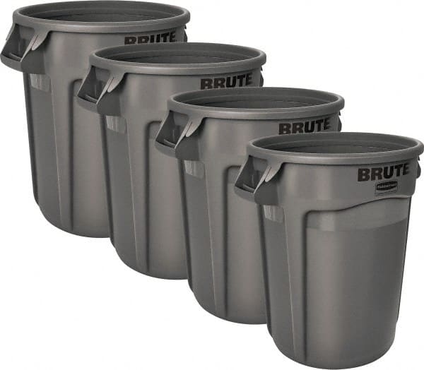 32 Gal Round Gray Brute Container MPN:5618891/5618891