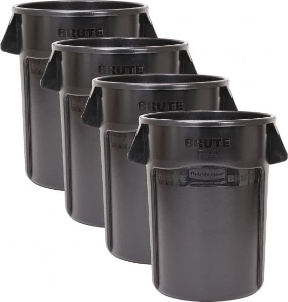 Recycling Container: 44 gal, Round, Gray MPN:8809712/8809712