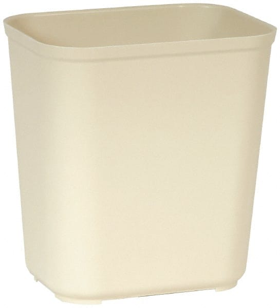 Trash Can: 28 qt, Rectangle, Beige MPN:FG254300BEIG