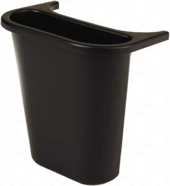 Recycling Container: 14 qt, Rectangle, Black MPN:FG295073BLA