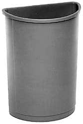 Trash Can: 21 gal, Half-Round, Beige MPN:FG352000BEIG