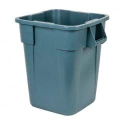 Rubbermaid Commercial LLDPE Square BRUTE 40-Gallon Trash Can without Lid, Gray MPN:FG353600GRAY