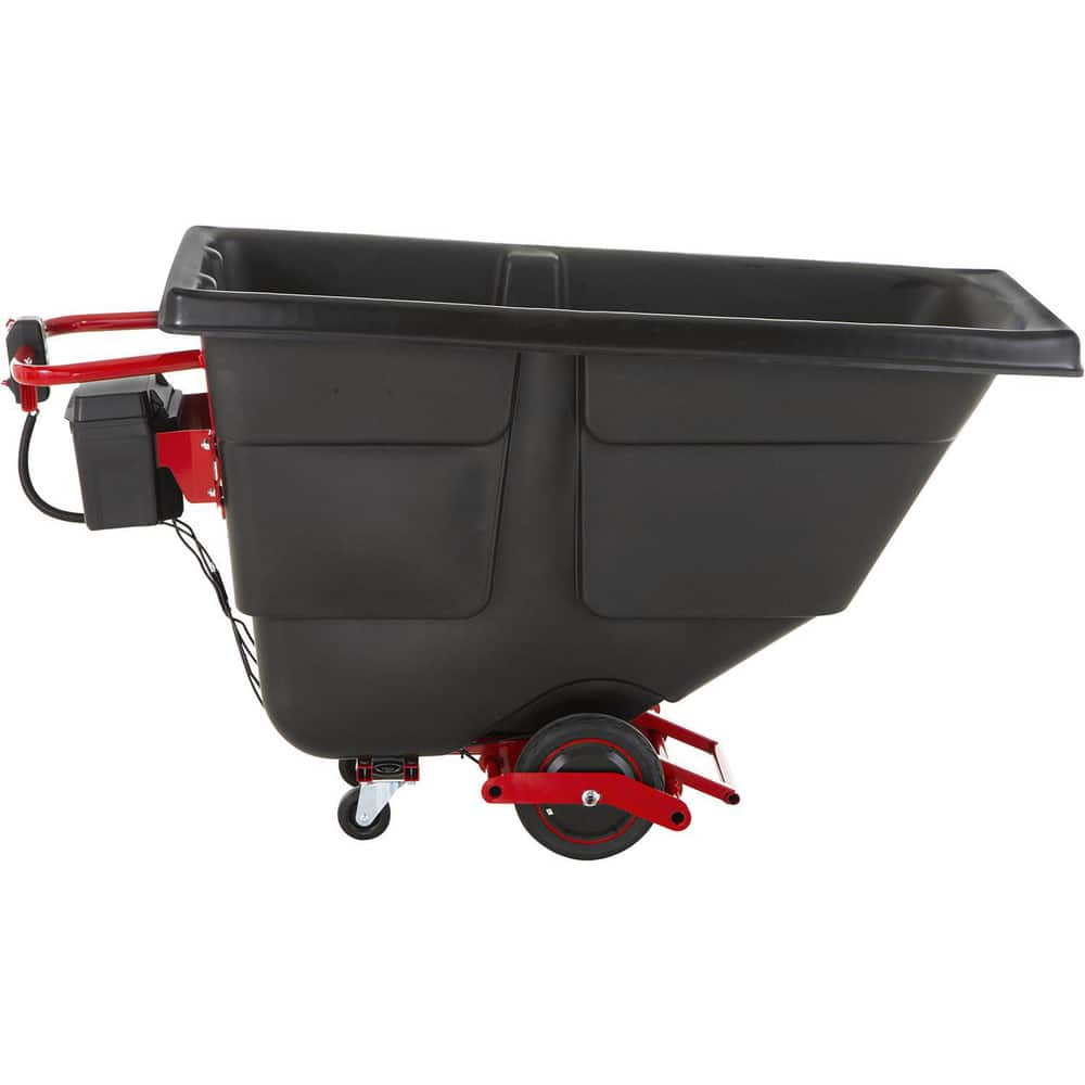 Resin Basket Truck: 0.5 cu yd, 850 lb Capacity, 38