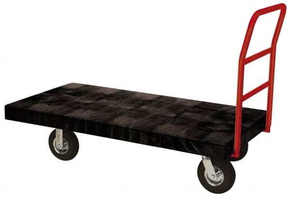 Platform Truck: 1,200 lb Capacity, Structural Foam Deck, 24