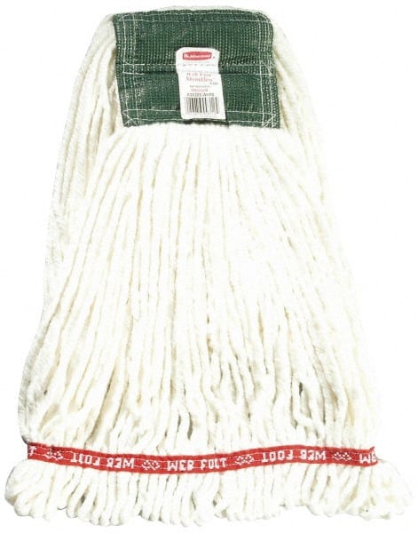 Wet Mop Loop: Medium, White Mop, Blended Fiber MPN:FGA25206WH00