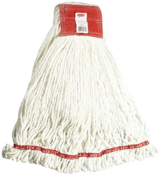 Wet Mop Loop: Large, White Mop, Blended Fiber MPN:FGA25306WH00